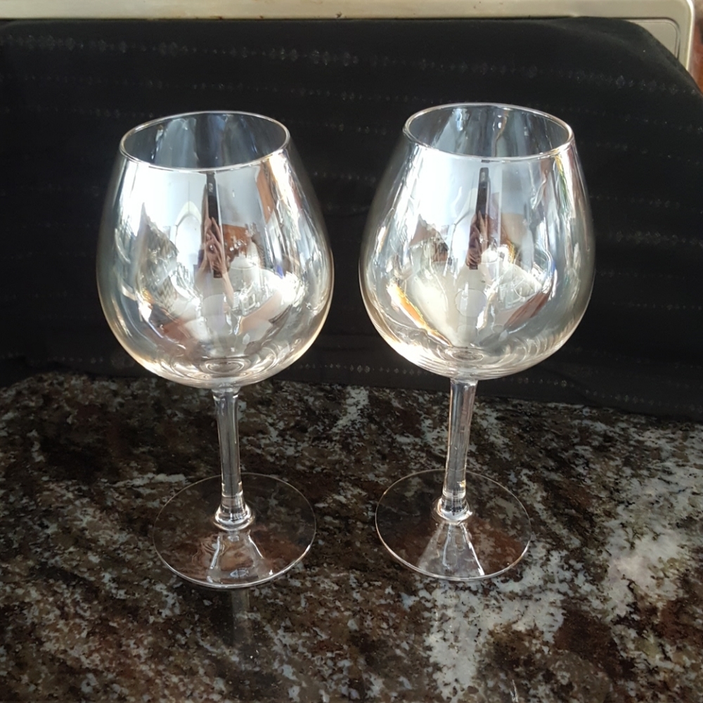 Wine Goblets, Set of Two